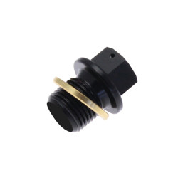 TECNIUM Oil Drain Plug - Aluminium Black M8x1,25x20