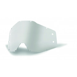 Accuri Forecast lens no bumps 100% - w/mud visor - Clear