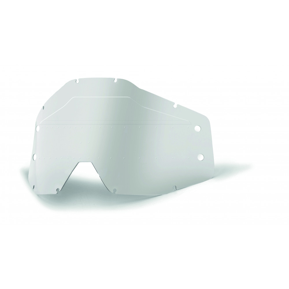 Accuri Forecast lens Sonic bumps 100% - w/mud visor - Clear
