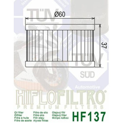 Filtre à huile HIFLOFILTRO - HF137