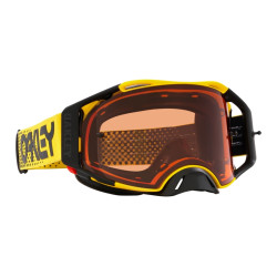 OAKLEY Airbrake MX Goggle - Moto Yellow B1B Prizm MX Bronze Lens