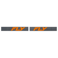 FLY RACING Focus Youth Goggle Charcoal/Orange - Clear Lens