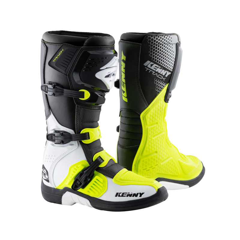 bottes-cross-kenny-track-blanc-jaune-fluo-1