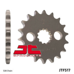 JT SPROCKETS Steel Standard Front Sprocket 517 - 530