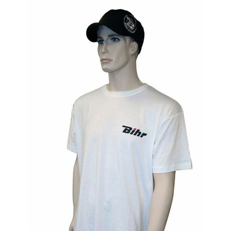 BIHR White T-Shirt 150g - size S