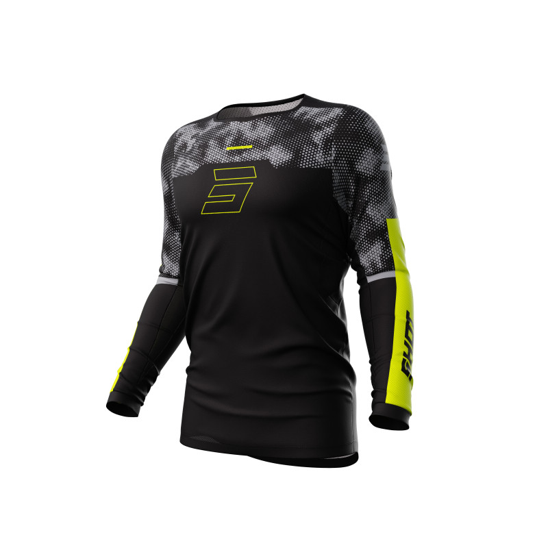 maillot-cross-shot-patrol-noir-jaune-fluo-1