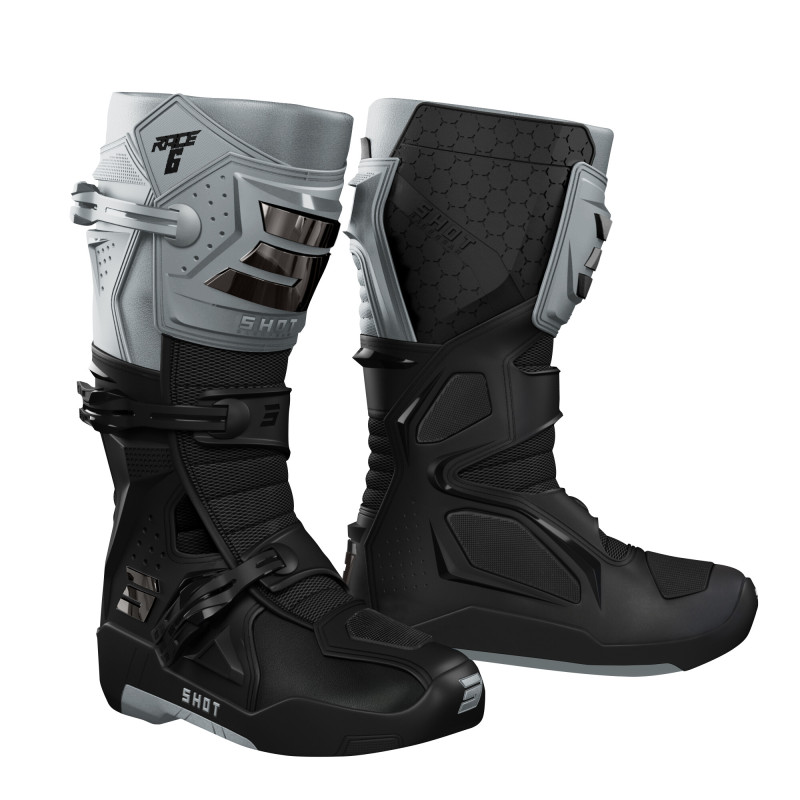 bottes-cross-shot-race-6-noir-gris-chrome