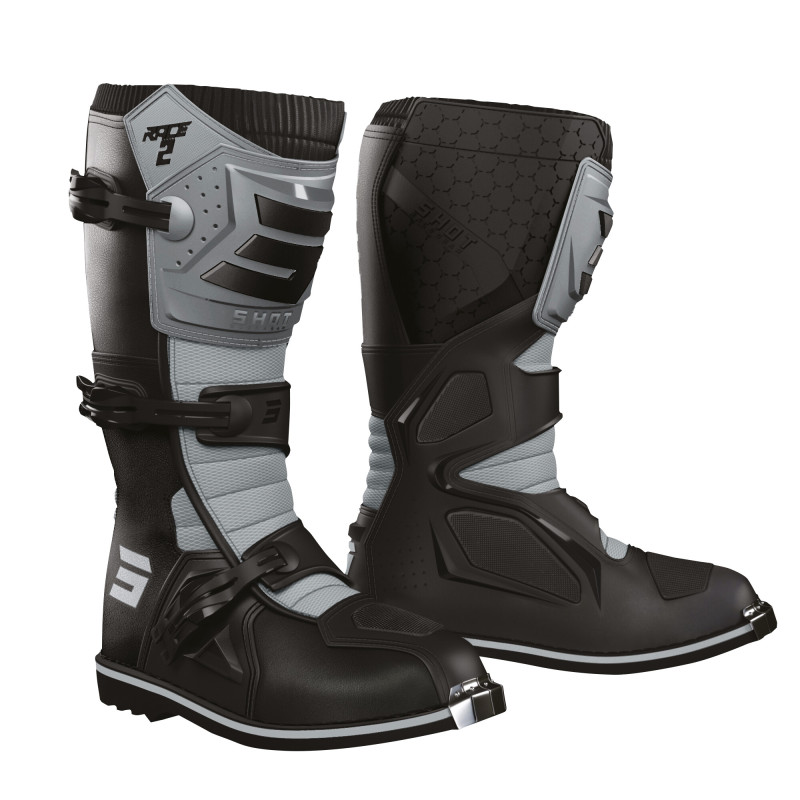 bottes-cross-shot-race-2-noir-gris