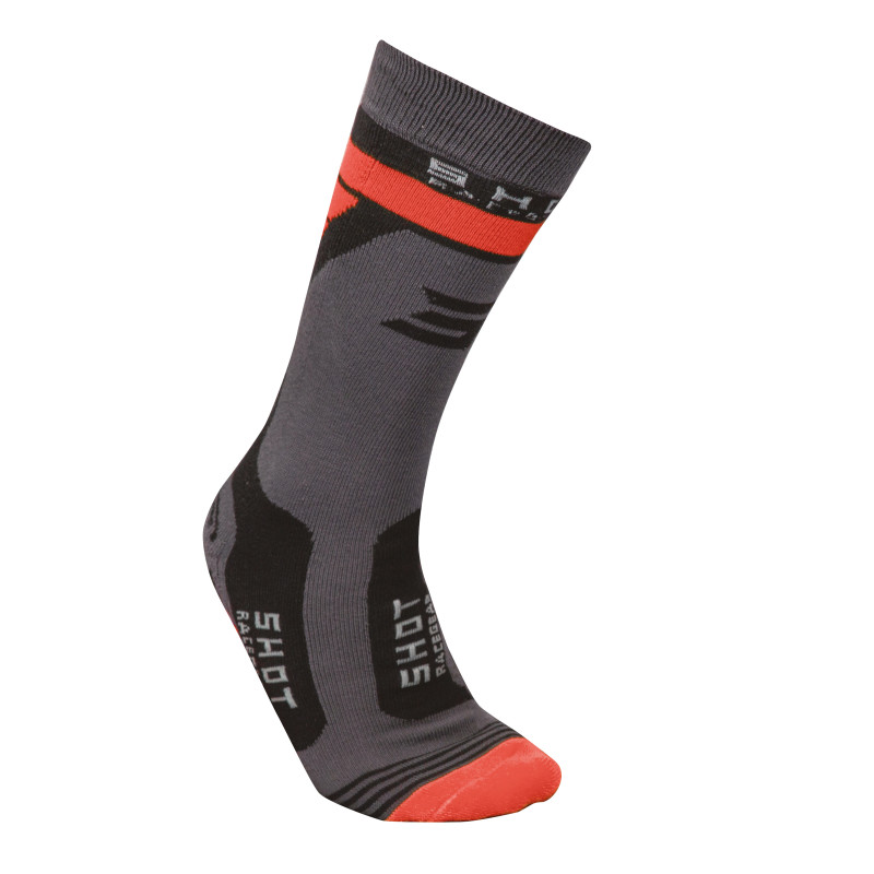 chaussettes-cross-shot-race-2-0-orange-fluo