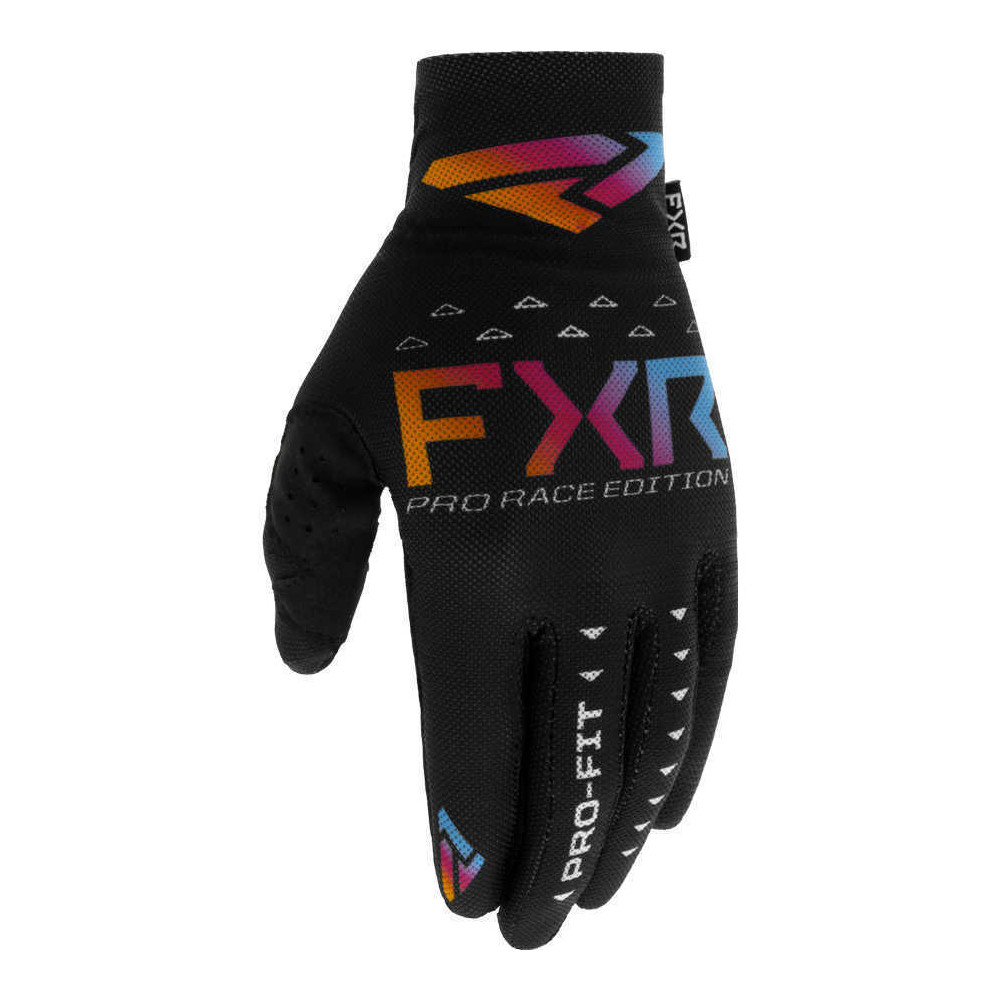 gants-cross-fxr-pro-fit-air-noir-orange-rose