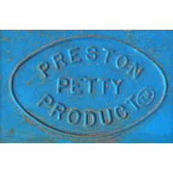 Garde-boue arrière PRESTON PETTY Vintage Muder bleu Bultaco