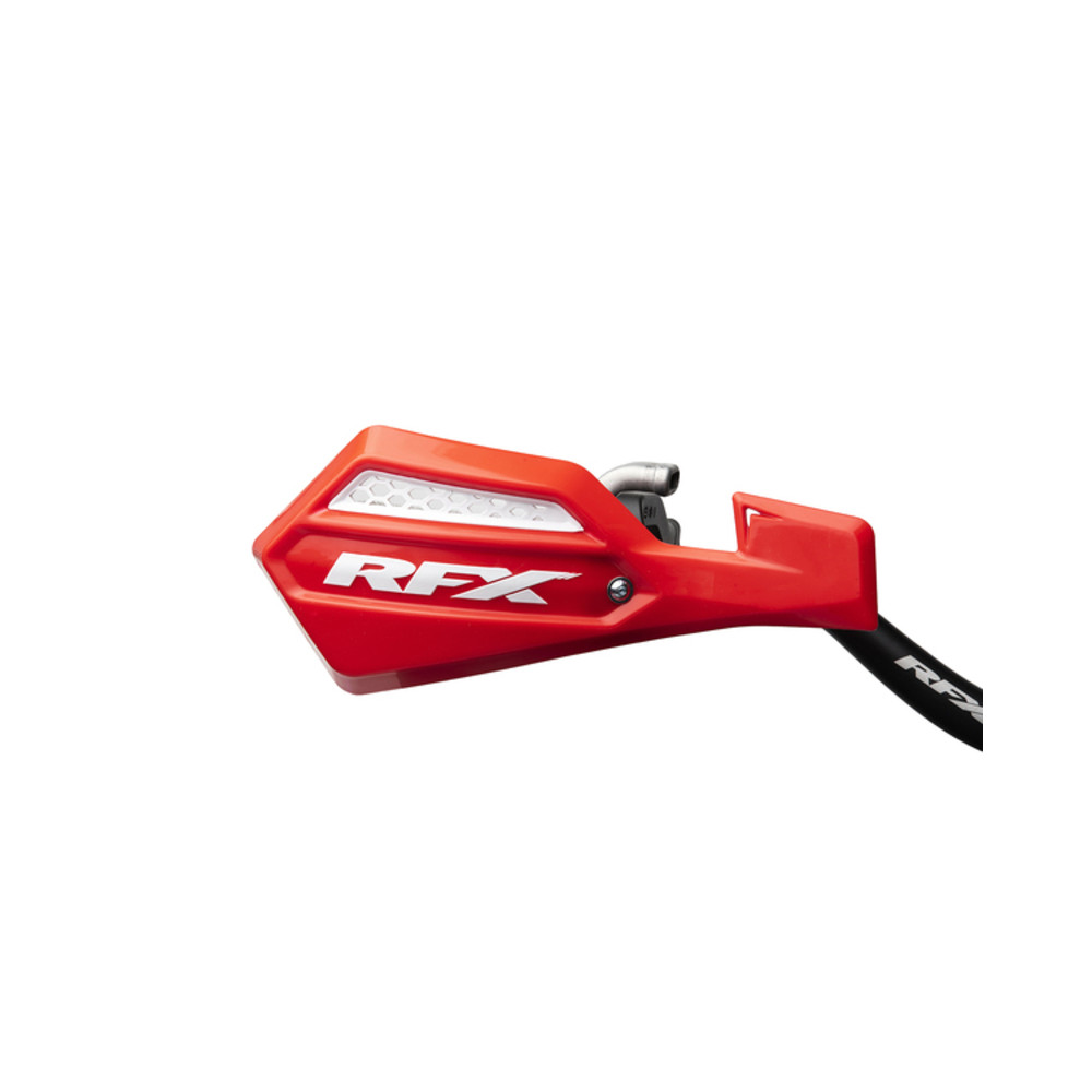 Protège-mains RFX série 1 (Rouge/Blanc) avec kit de montage