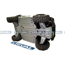 RIVAL Skid Plate - Aluminium 4mm CF Moto Uforce 500/800