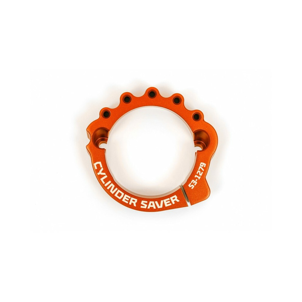 Protection sortie cylindre-échappement S3 orange KTM/Husqvarna