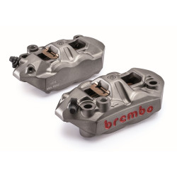 BREMBO UPGRADE Pair of M4 one-piece callipers - 108mm/P4 34 (with pads)