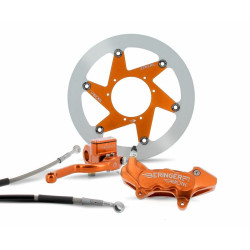 BERINGER Top Race Brake System 17'' Wheel Aerotec® Radial Caliper 4 Pistons Orange KTM
