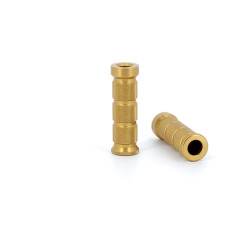 V PARTS Sport Foot Pegs Gold