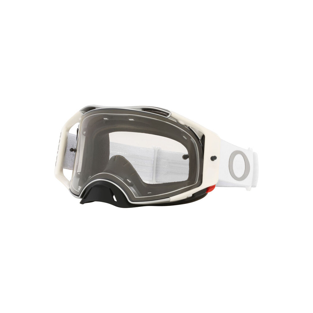 Masque OAKLEY Airbrake MX - Tuff Blocks White écran clair