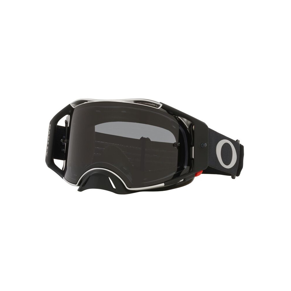 OAKLEY Airbrake MX Goggle - Tuff Blocks Black Gunmetal Dark Grey Lens