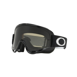 OAKLEY O Frame MX Sand Goggle Jet Black Dark Grey + Clear Lens