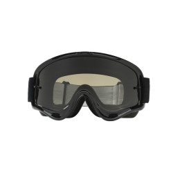 OAKLEY O Frame MX Sand Goggle Jet Black Dark Grey + Clear Lens