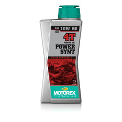 MOTOREX Power Synt 4T Motor Oil - 10W60 1L