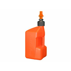 TUFF JUG Fuel Can w/ Ripper Cap 20L Translucent Orange/Orange Cap