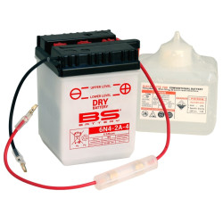BS BATTERY Battery Conventional with Acid Pack - 6N4-2A-4