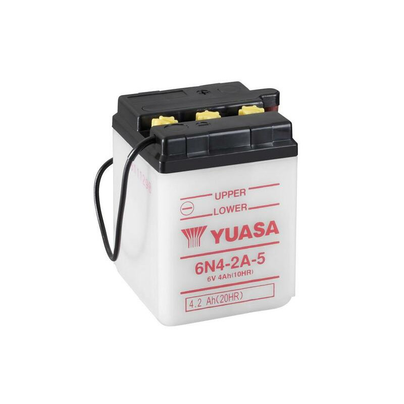 YUASA Battery Conventional without Acid Pack - 6N4-2A-5